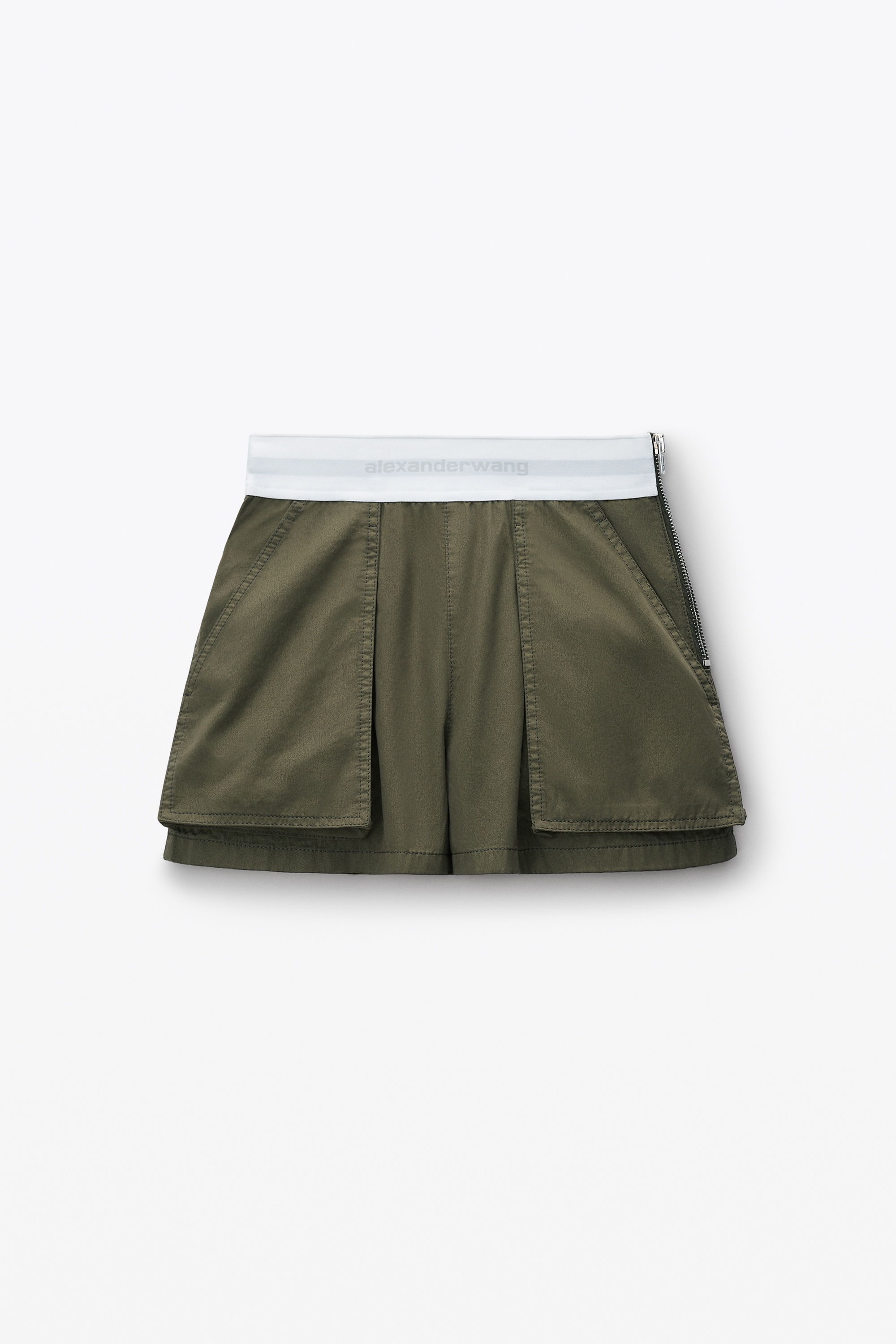 High-Waisted Cargo Rave Short - 1