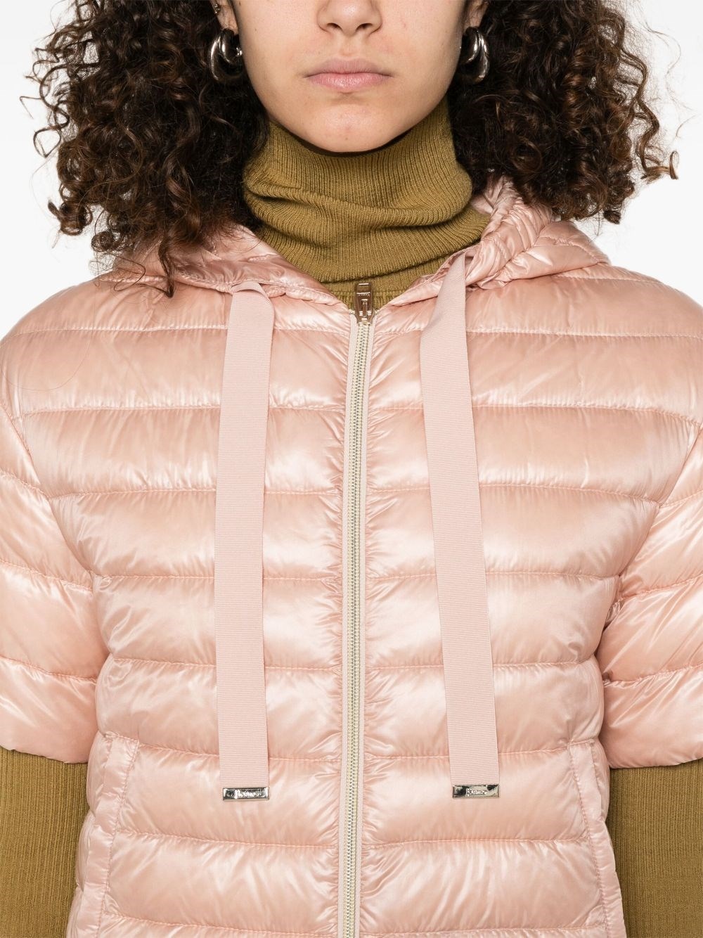 Nylon short down jacket - 4