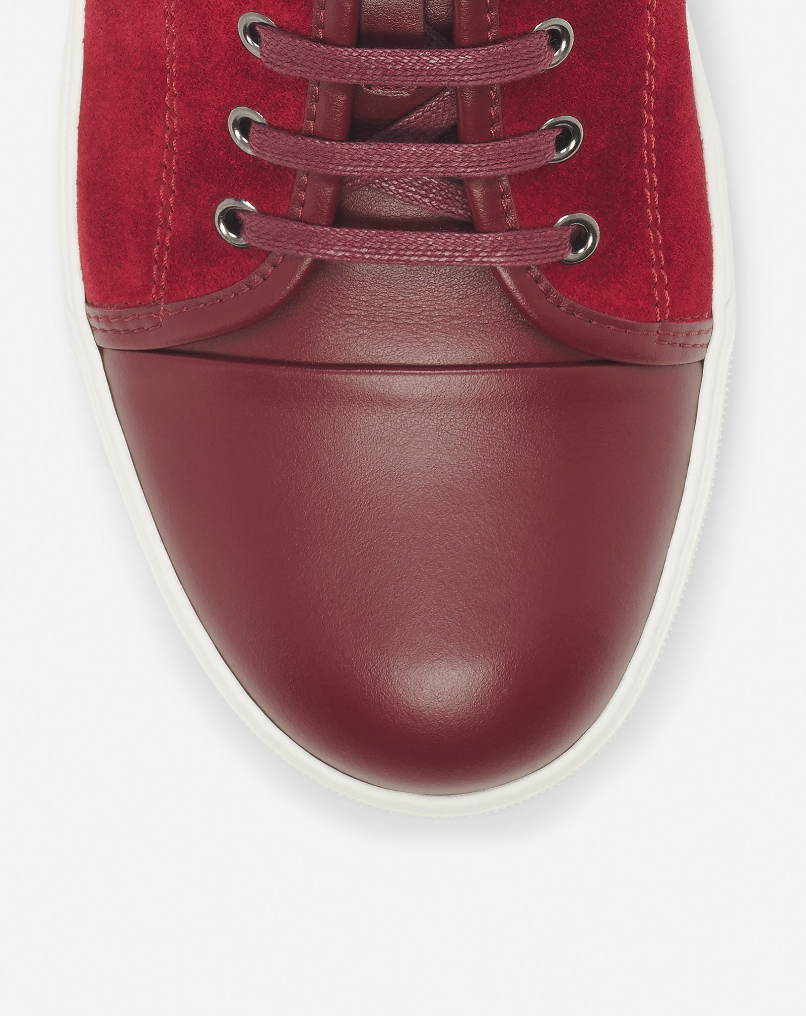 DBB1 LEATHER AND SUEDE SNEAKERS - 5