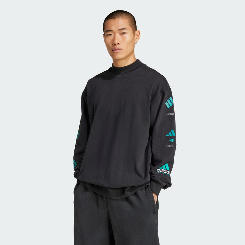adidas Equipment Long Sleeve Graphic Tee outlook