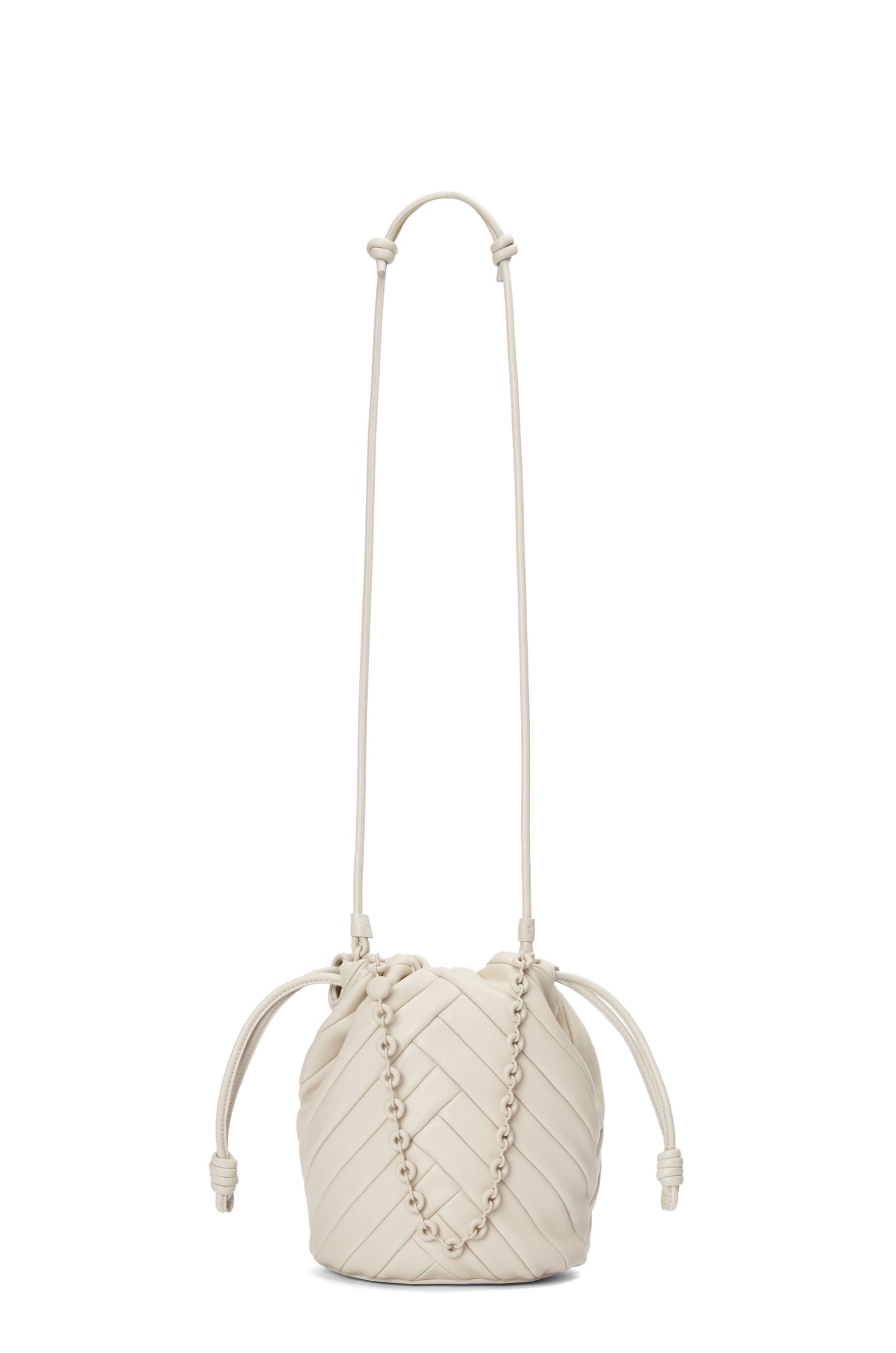 Flamenco Purse Bucket bag in mellow nappa lambskin - 7