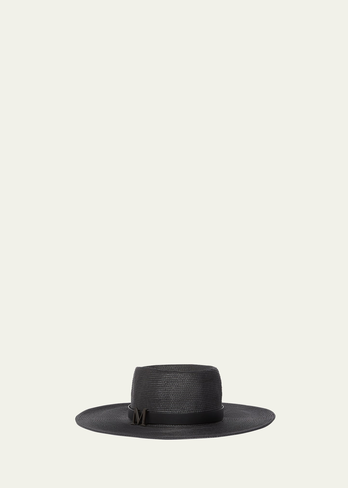 Musette Black Belted Fedora - 1