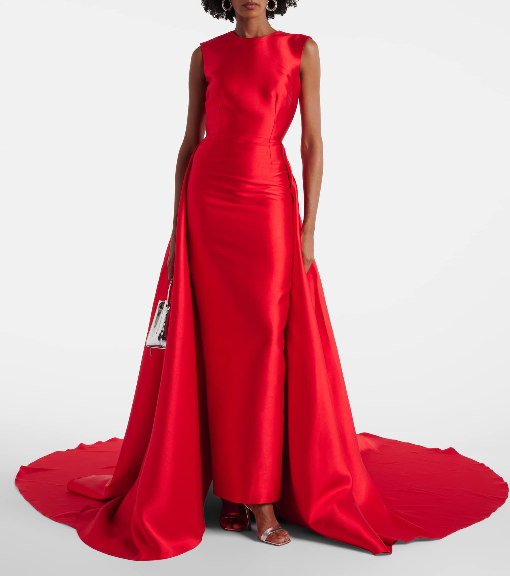 Larsen satin gown - 2