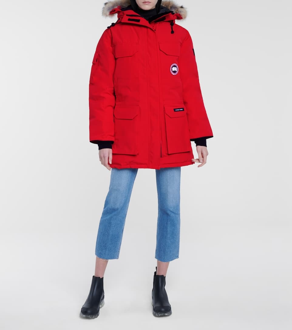 Expedition fur-trimmed down parka - 2
