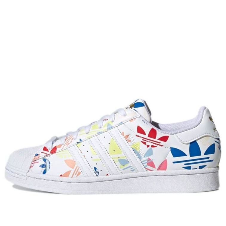 adidas Superstar 'Allover Trefoil - White Multi' H00183 - 1