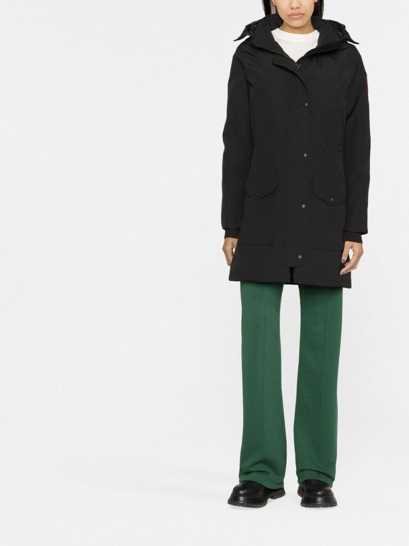 Canada Goose zip-up padded down coat outlook