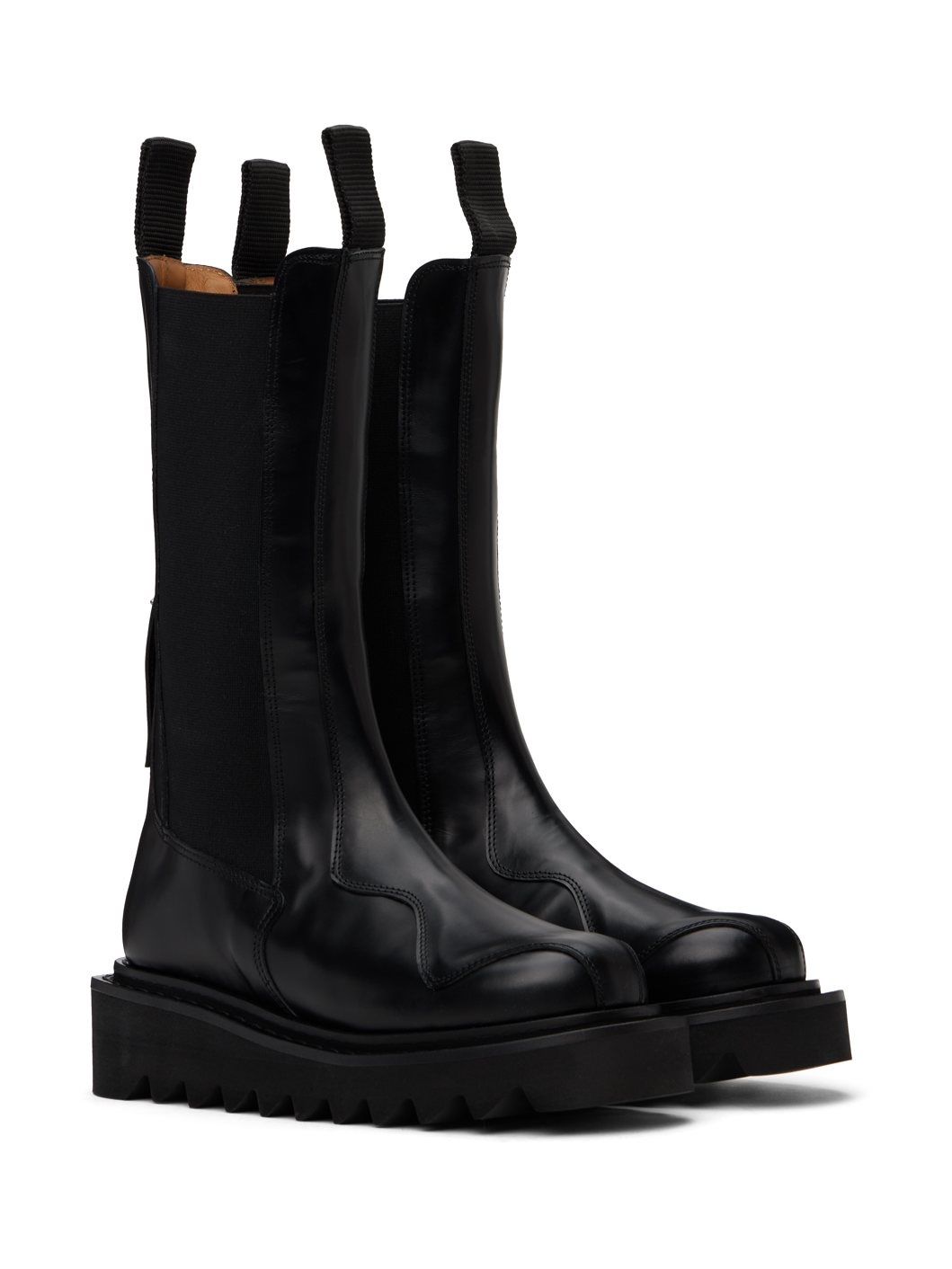 SSENSE Exclusive Black Chelsea Boots - 4