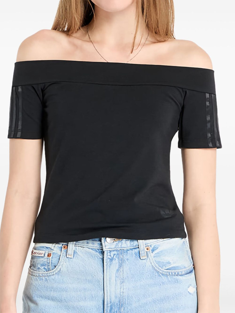 Adicolor off-shoulder T-shirt 3