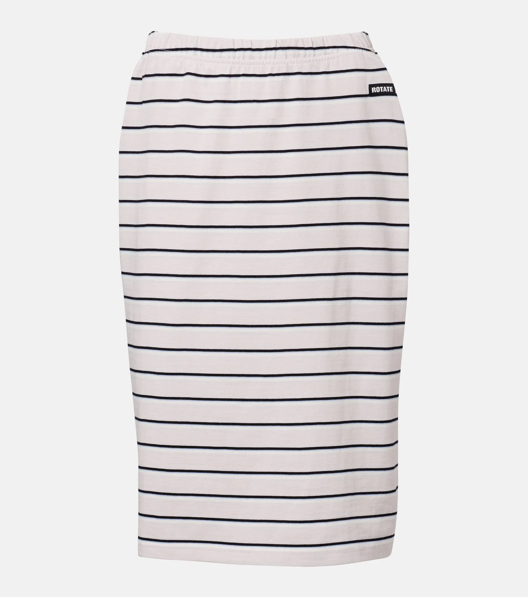 Sasseline striped cotton jersey pencil skirt - 1