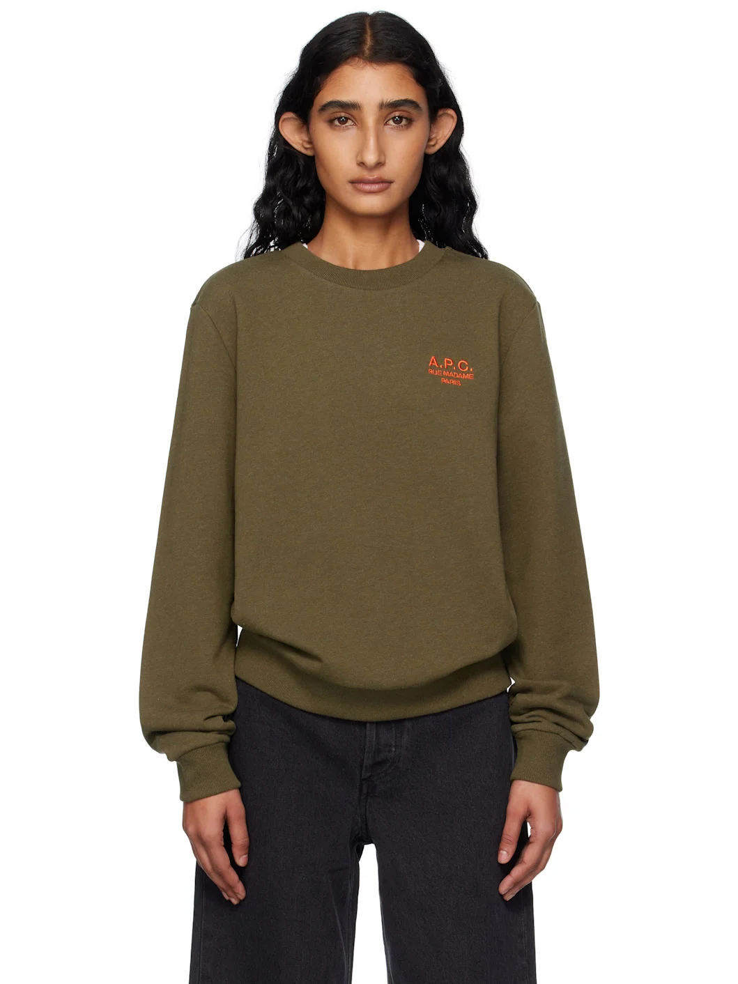 Khaki Standard 'Rue Madame' Sweatshirt - 1