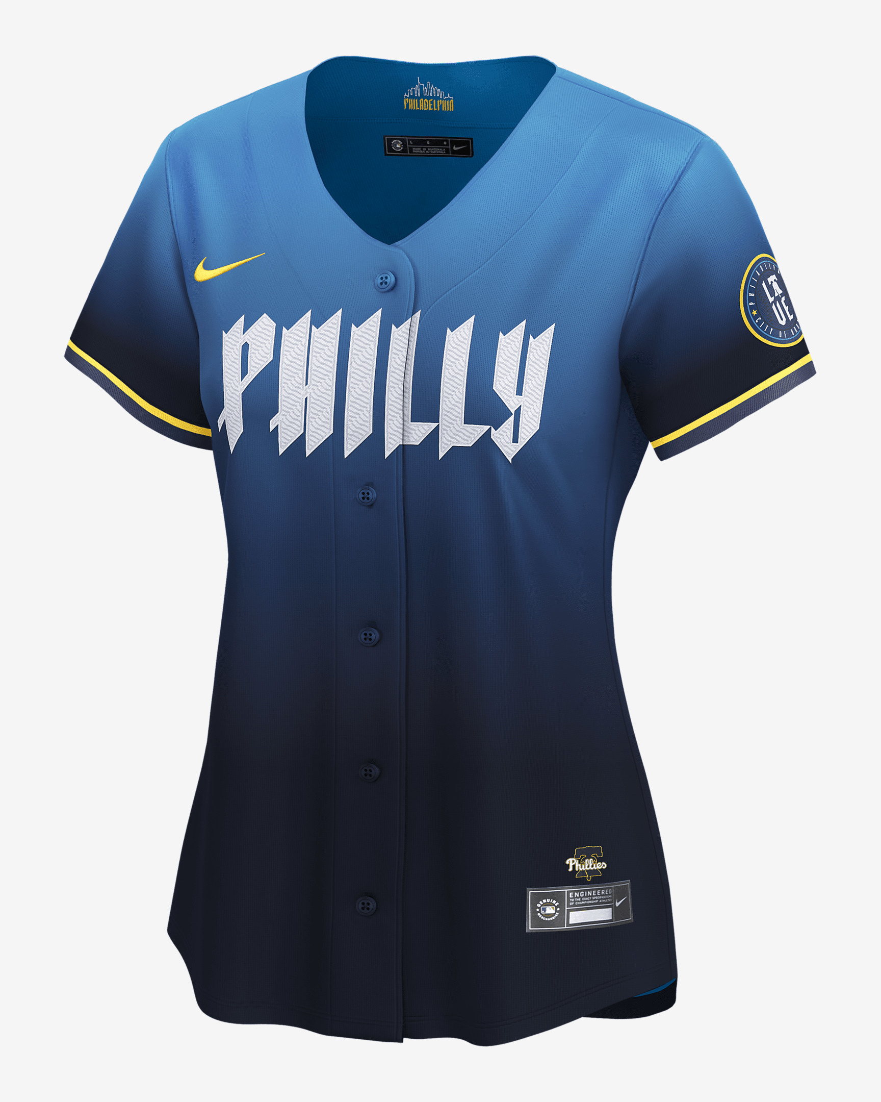 Bryce Harper Philadelphia Phillies City Connect Women's Nike Dri-FIT ADV MLB Limited Jersey - 1
