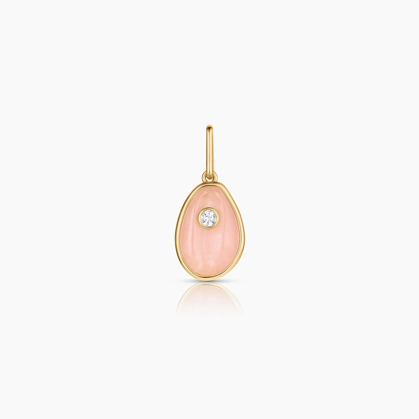 Cowrie Pink Jade Shell - 1
