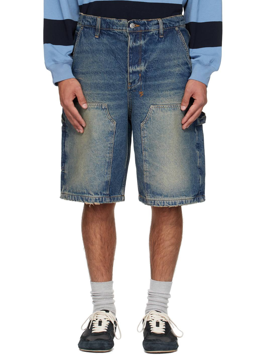 Blue Maxx Operator Rodeo Denim Shorts - 1
