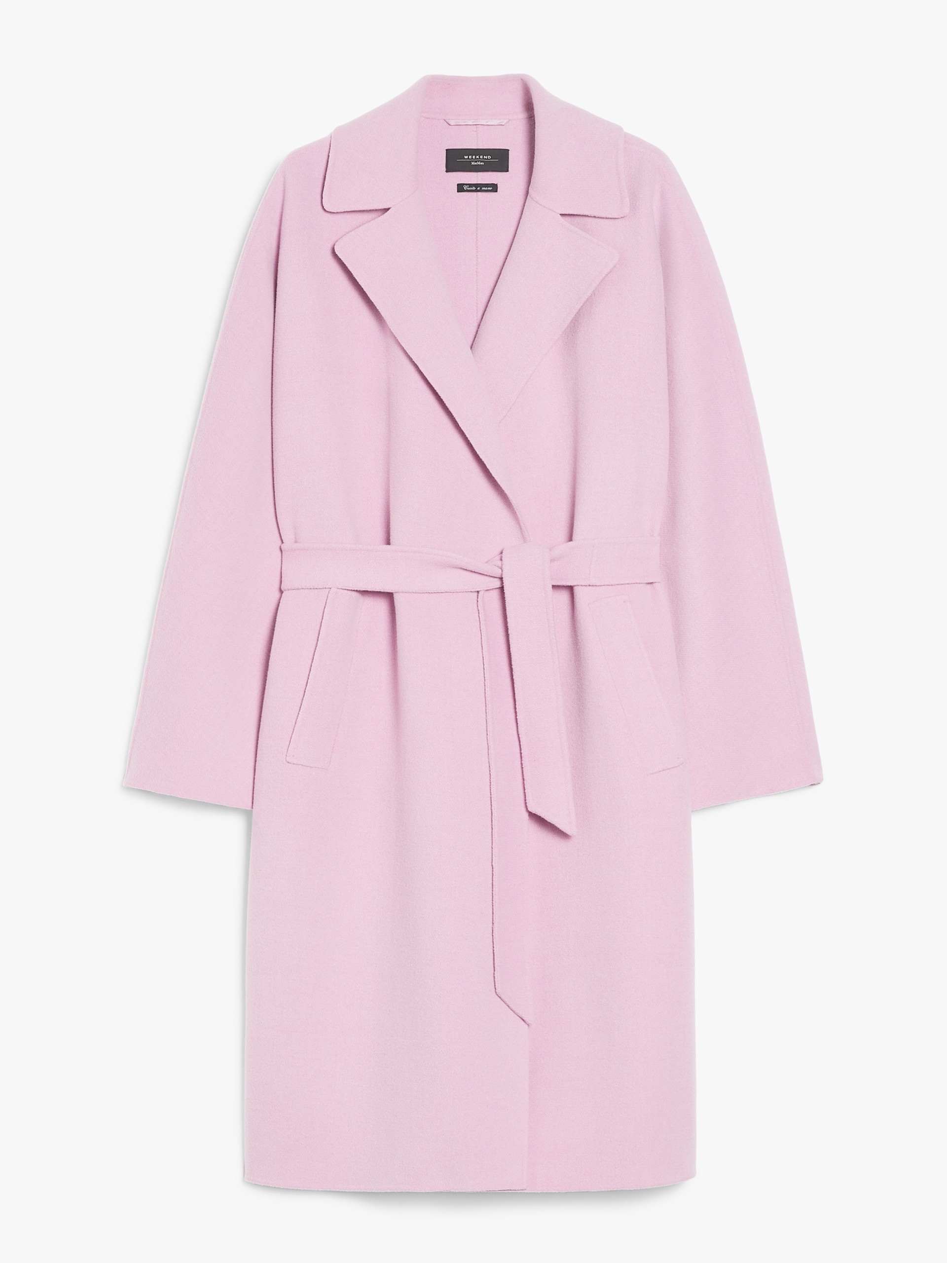 CIVADA Double-faced wool-blend robe coat - 1