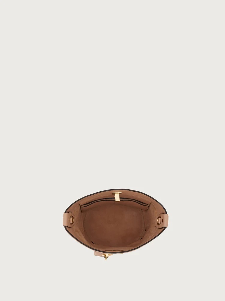 FERRAGAMO STUDIO BUCKET BAG - 5