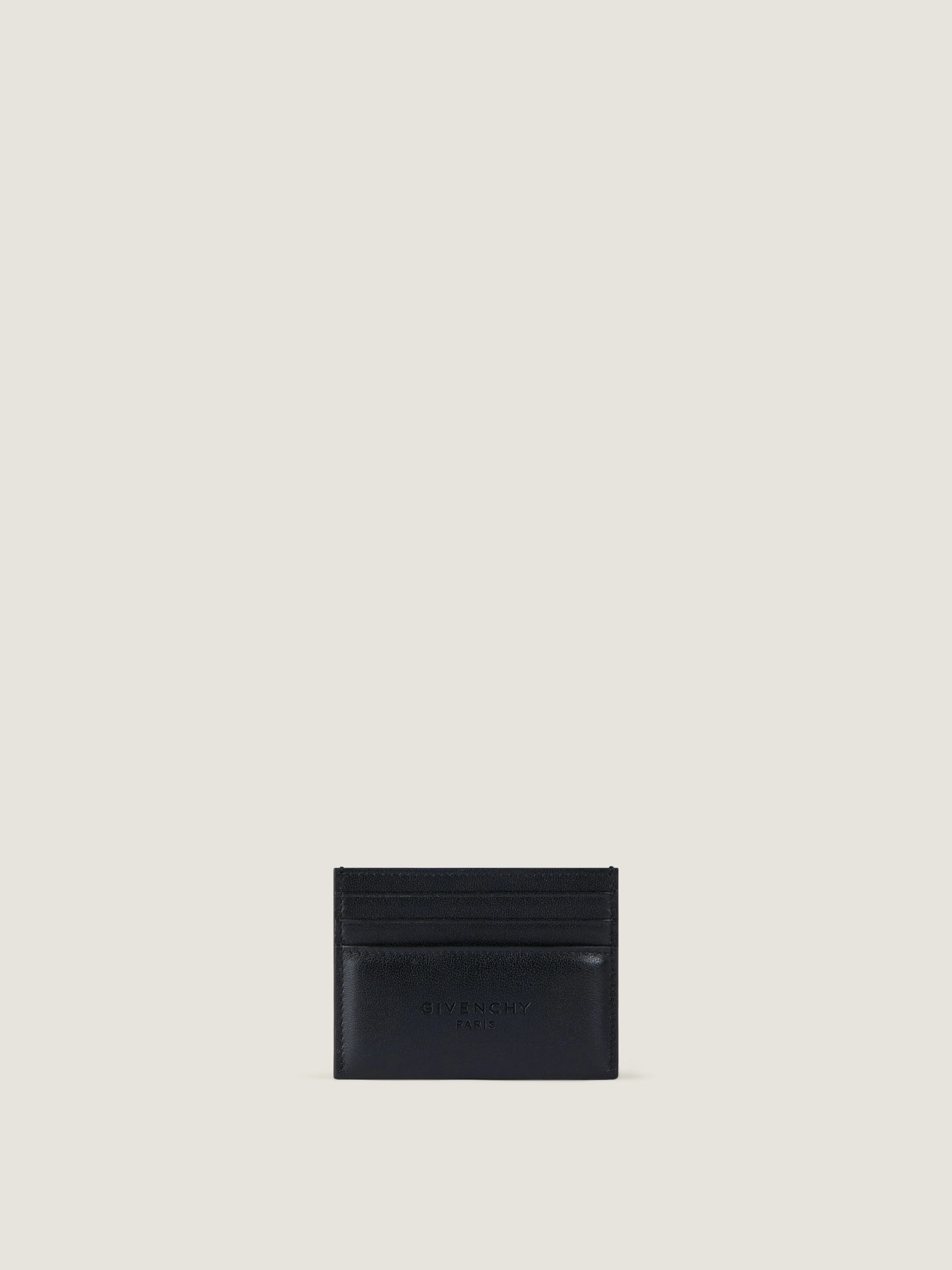 ANTIGONA STAMPED CARD HOLDER IN LEATHER - 1