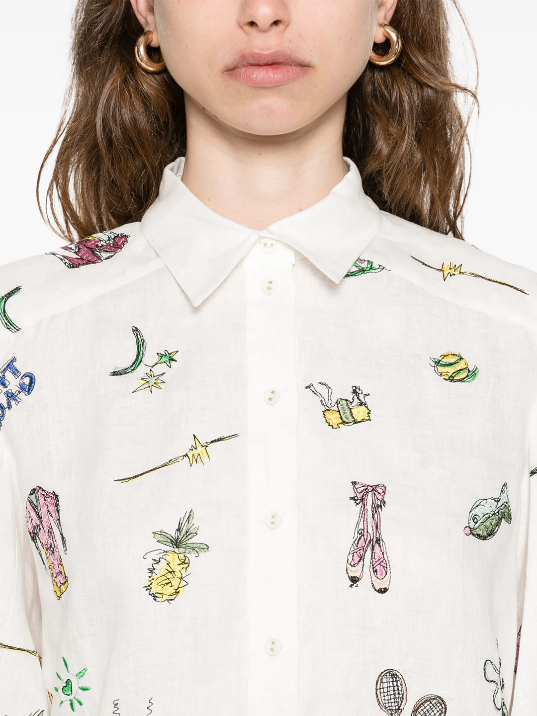 Play Embroidered Shirt - 5