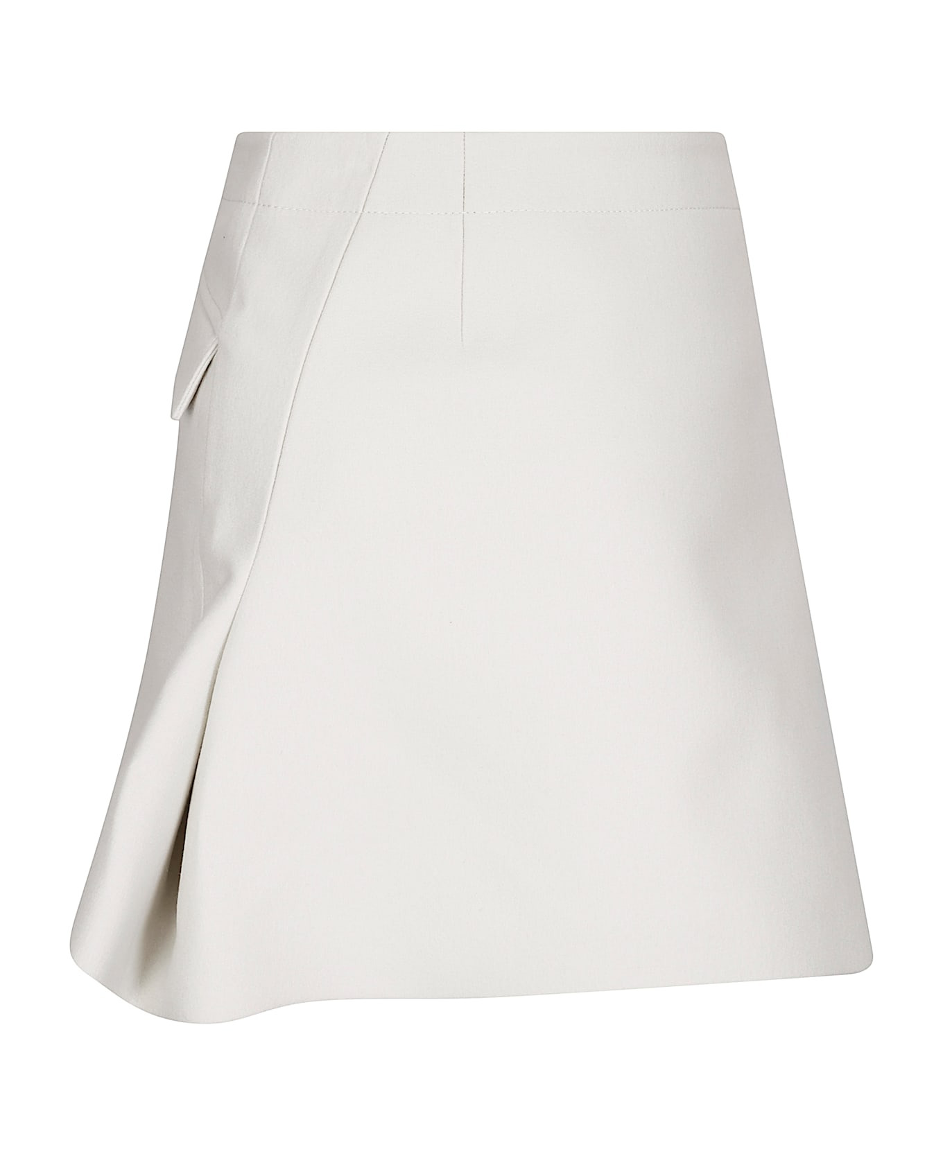 Wool Melton Skirt - 2