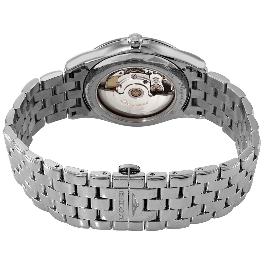 Longines Flagship Automatic White Matt Dial Men's Watch L4.899.4.21.6 - 3