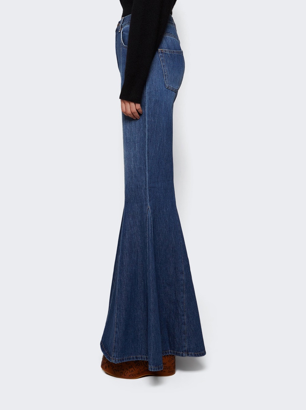 Flared Jeans Night Blue - 3