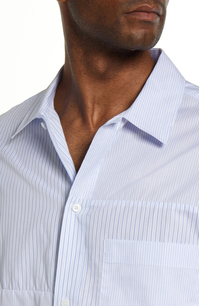 FRAME Men's Summer Mix Stripe Button-Up Shirt outlook