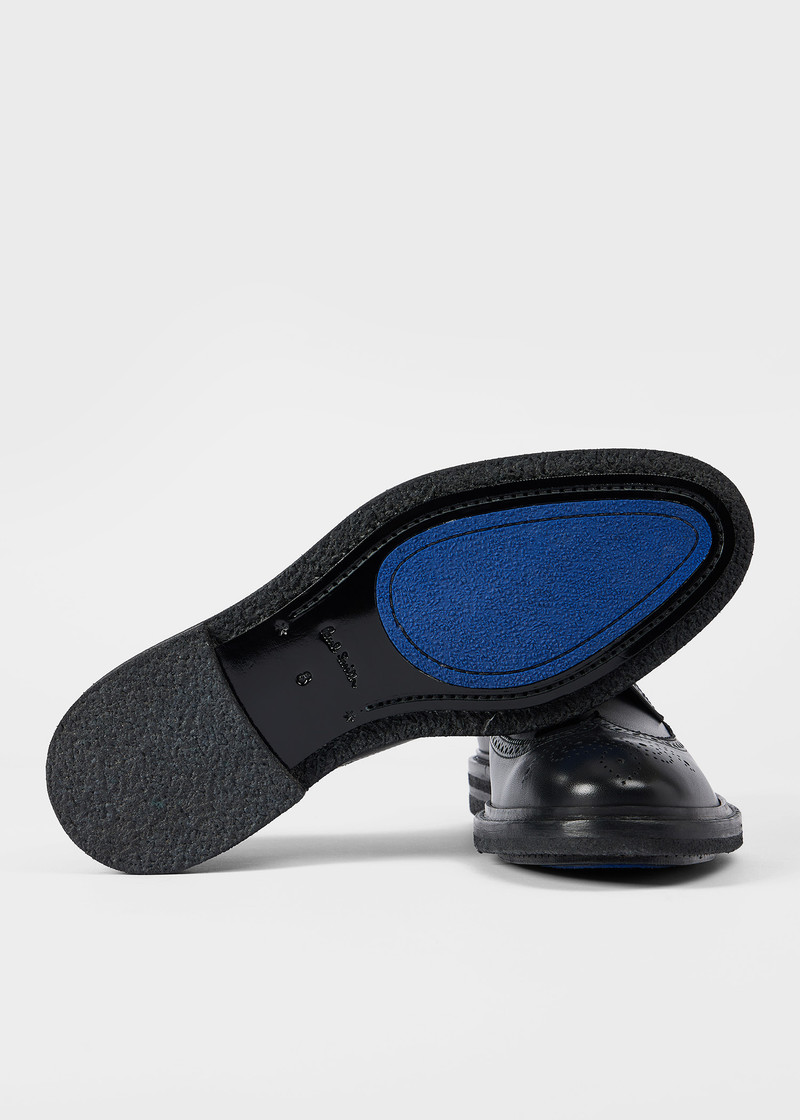 Paul Smith Black 'Imperial' Leather Shoes outlook