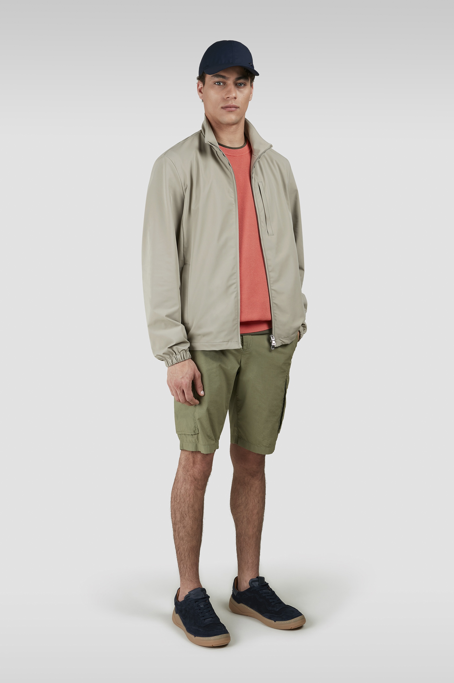 CARGO BERMUDA IN ULTRALIGHT POPLIN COTTON - 2