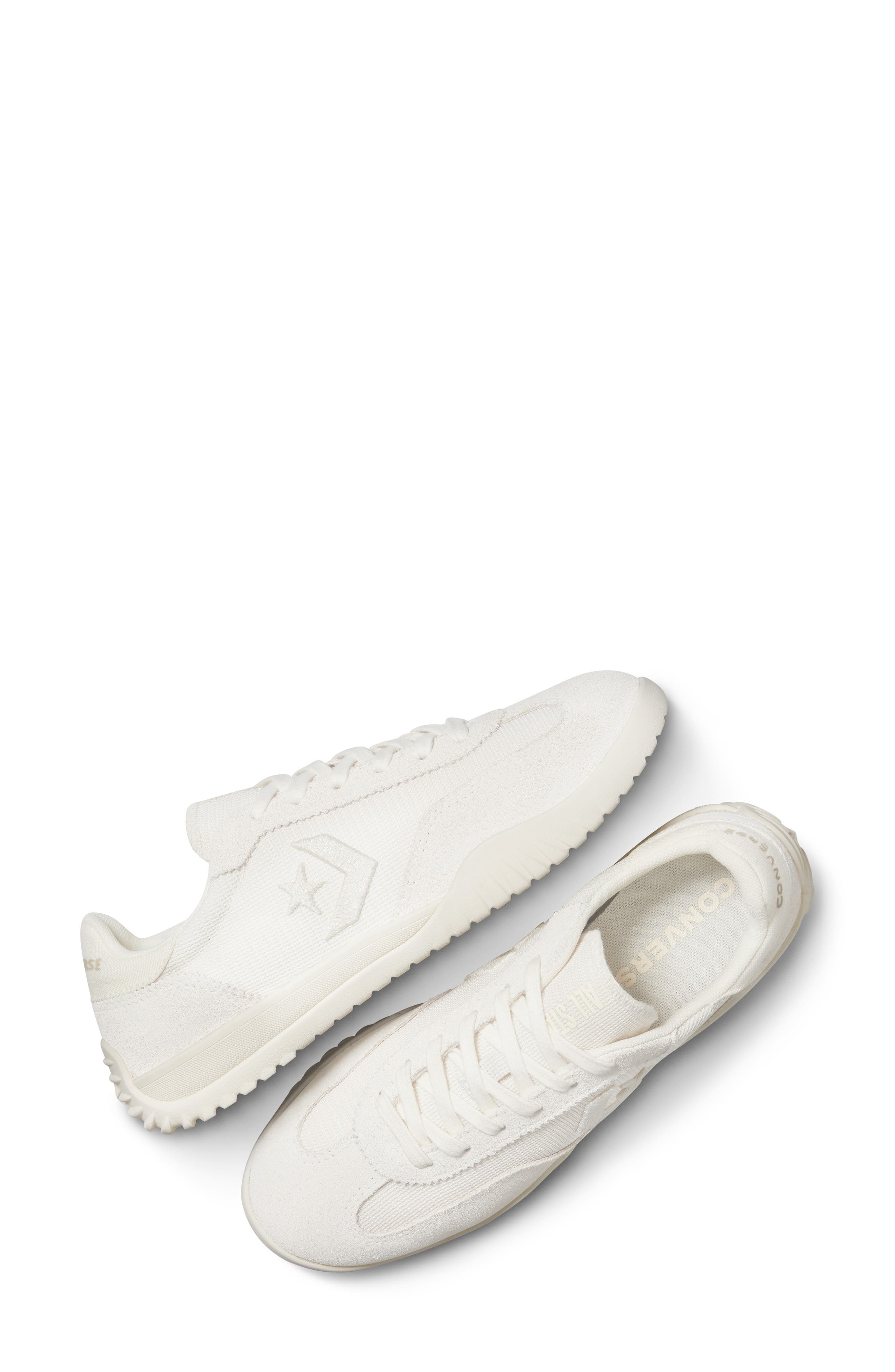 Converse Gender Inclusive Run Star Trainer Sneaker in Egret/Egret/Egret at Nordstrom - 3