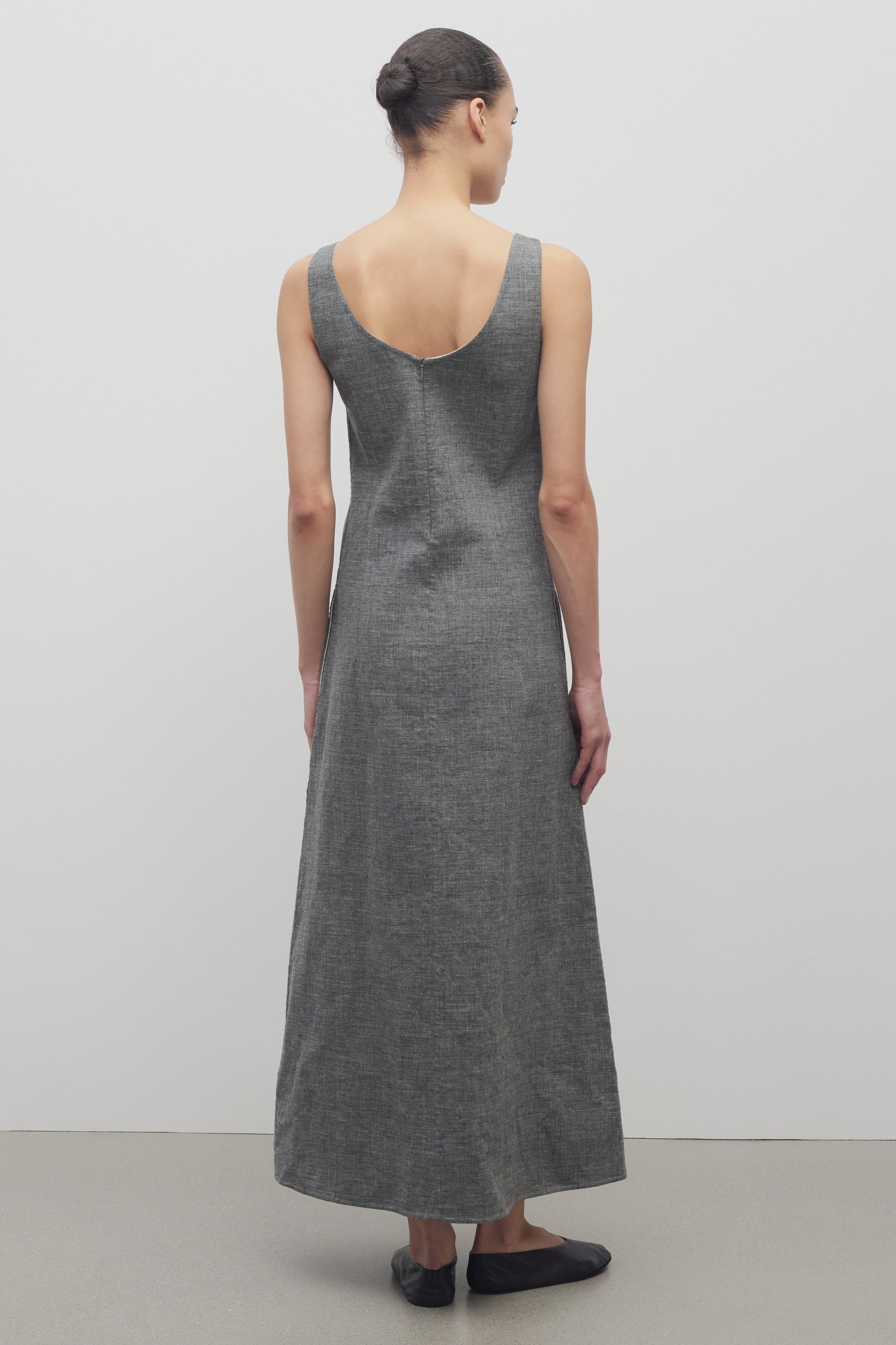Teza Dress in Linen - 5