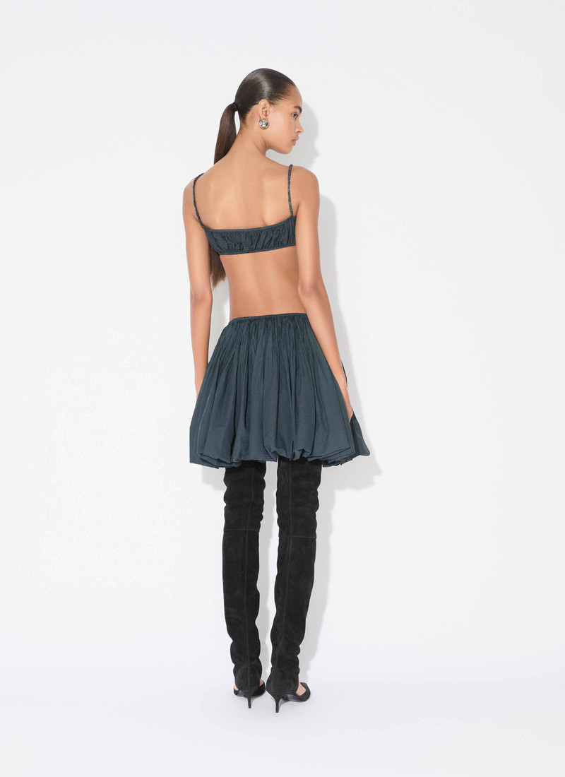 Alaïa SOFT NYLON BUBBLE SKIRT outlook
