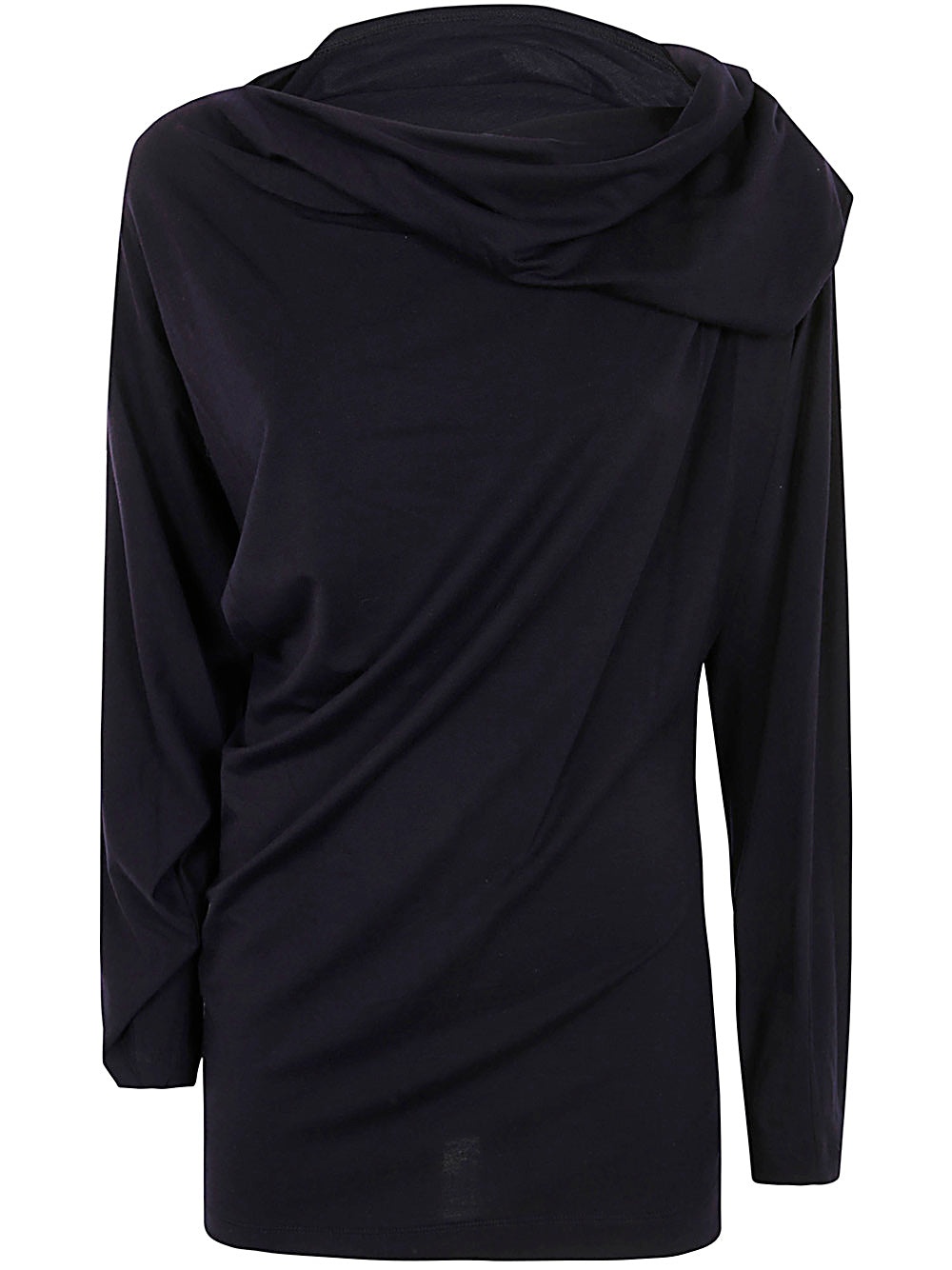 Tシャツ・カットソー ISSEY MIYAKE FW24 WIND SMOOTH JERSEY SHIRT (IM48JK216 79) ISSEY MIYAKE Issey Miyake Women Wind Smooth Jersey Shirt