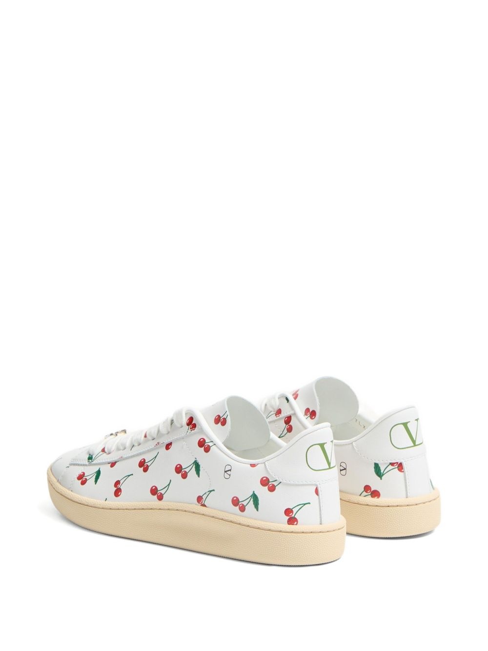 Royco Cherryfic-print sneakers - 3