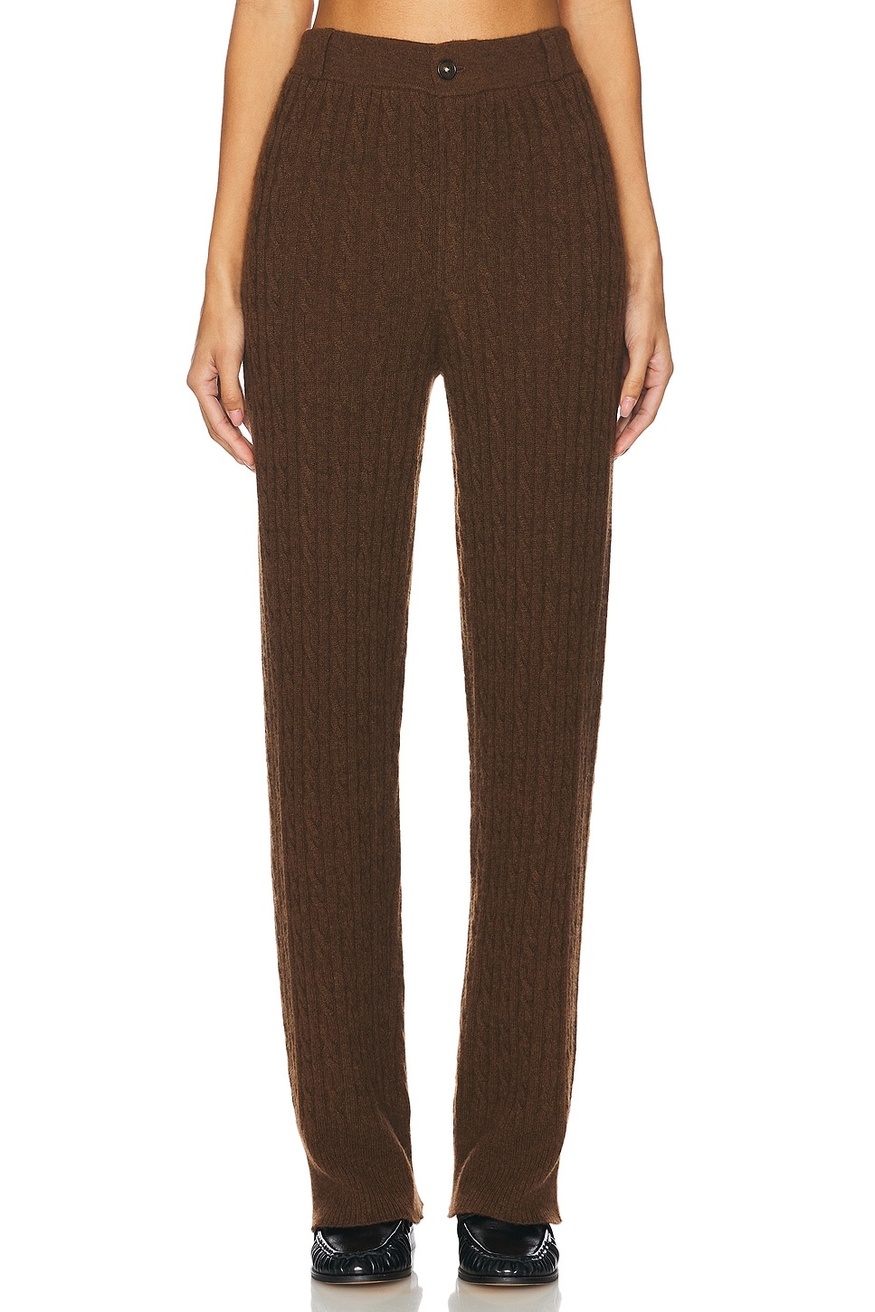 Cashmere Cable Trouser - 1