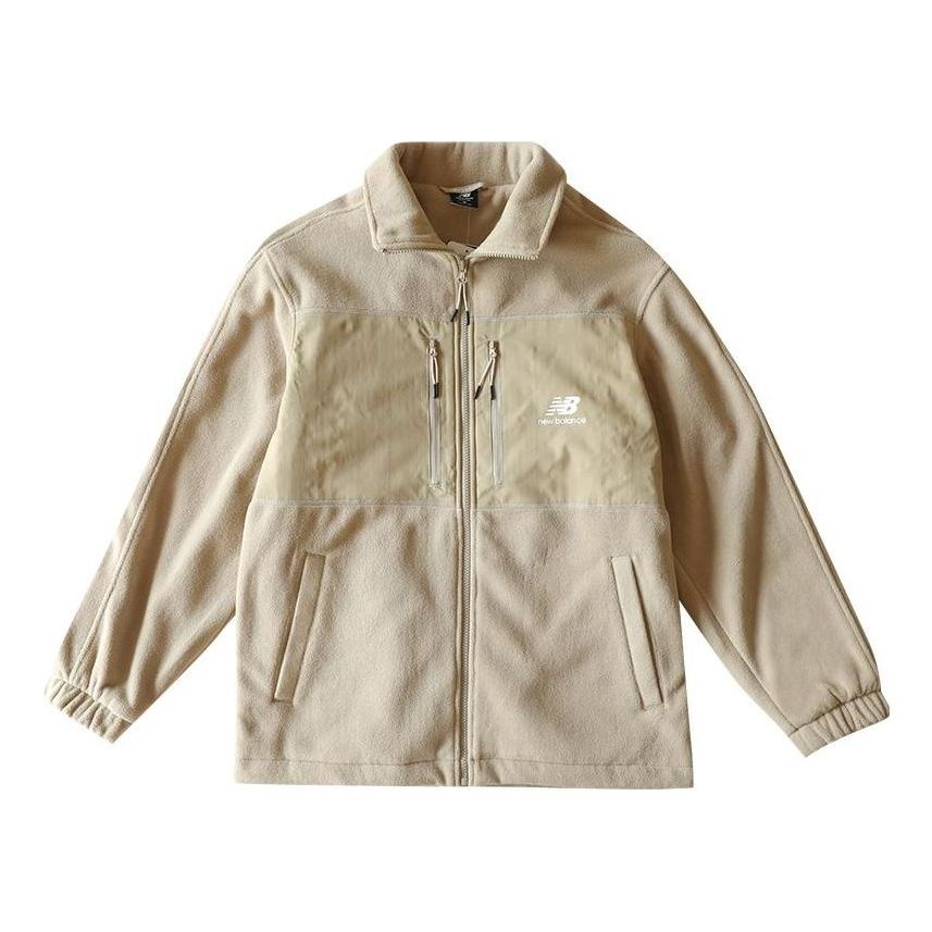New Balance Classic Fleece Jacket 'Khaki' AMJ31307-BNN - 1