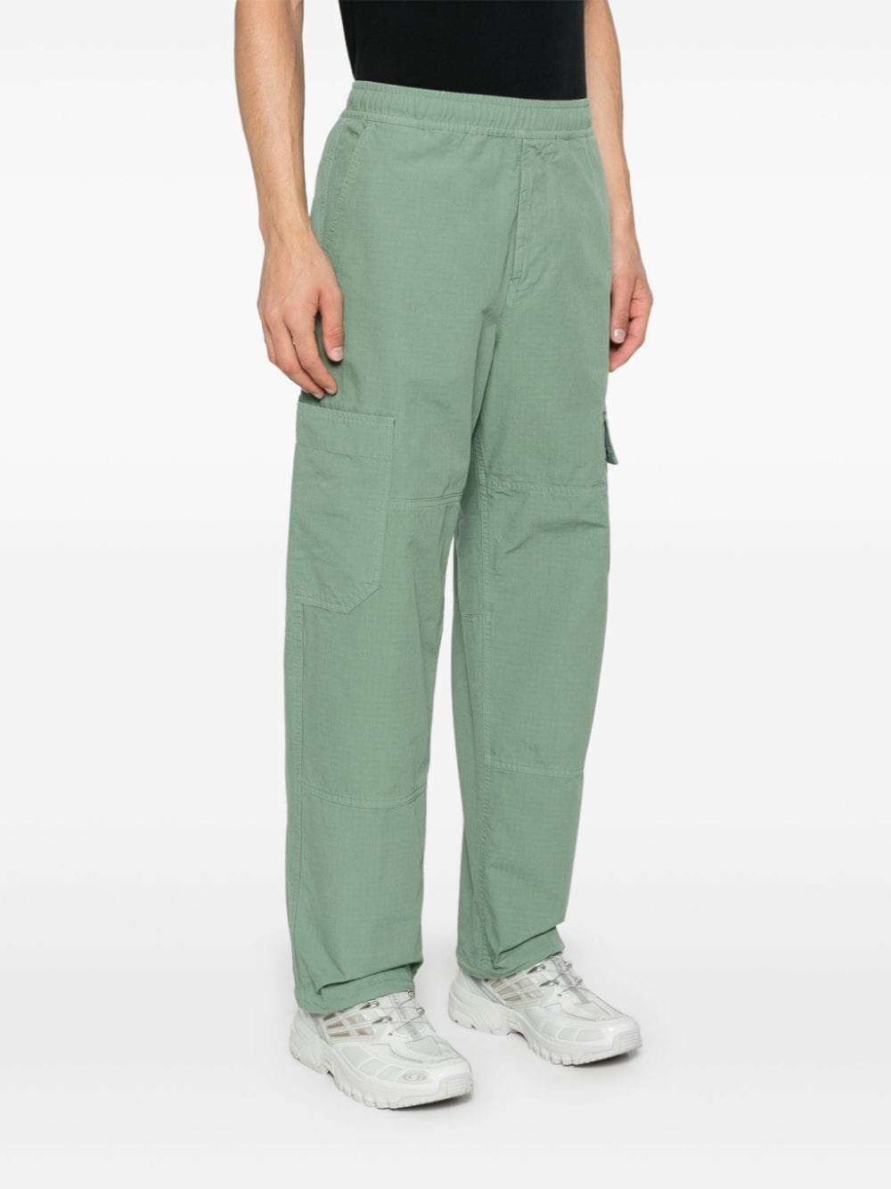 cotton ripstop trousers - 3