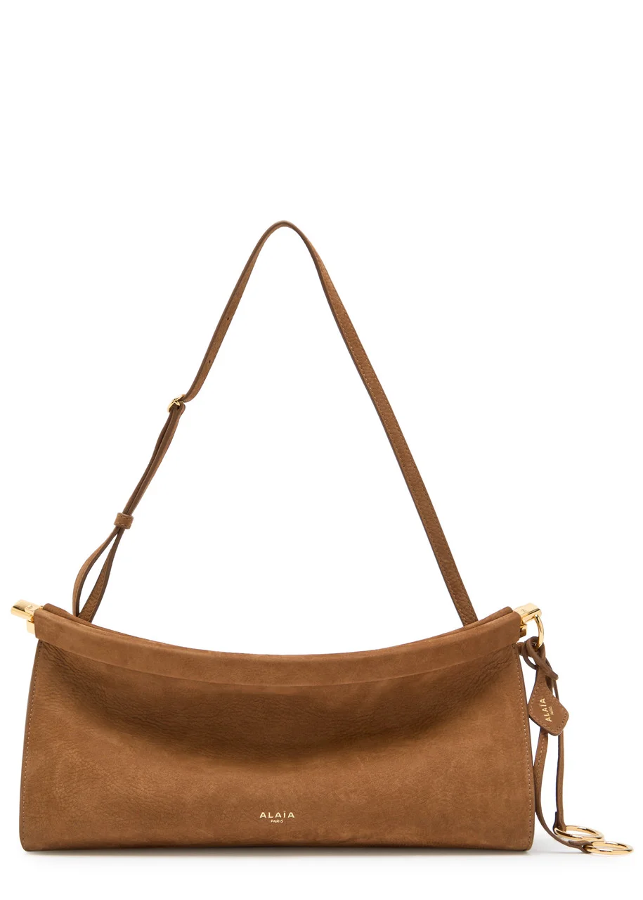 Alaïa East West Medium Nubuck Shoulder bag - 1