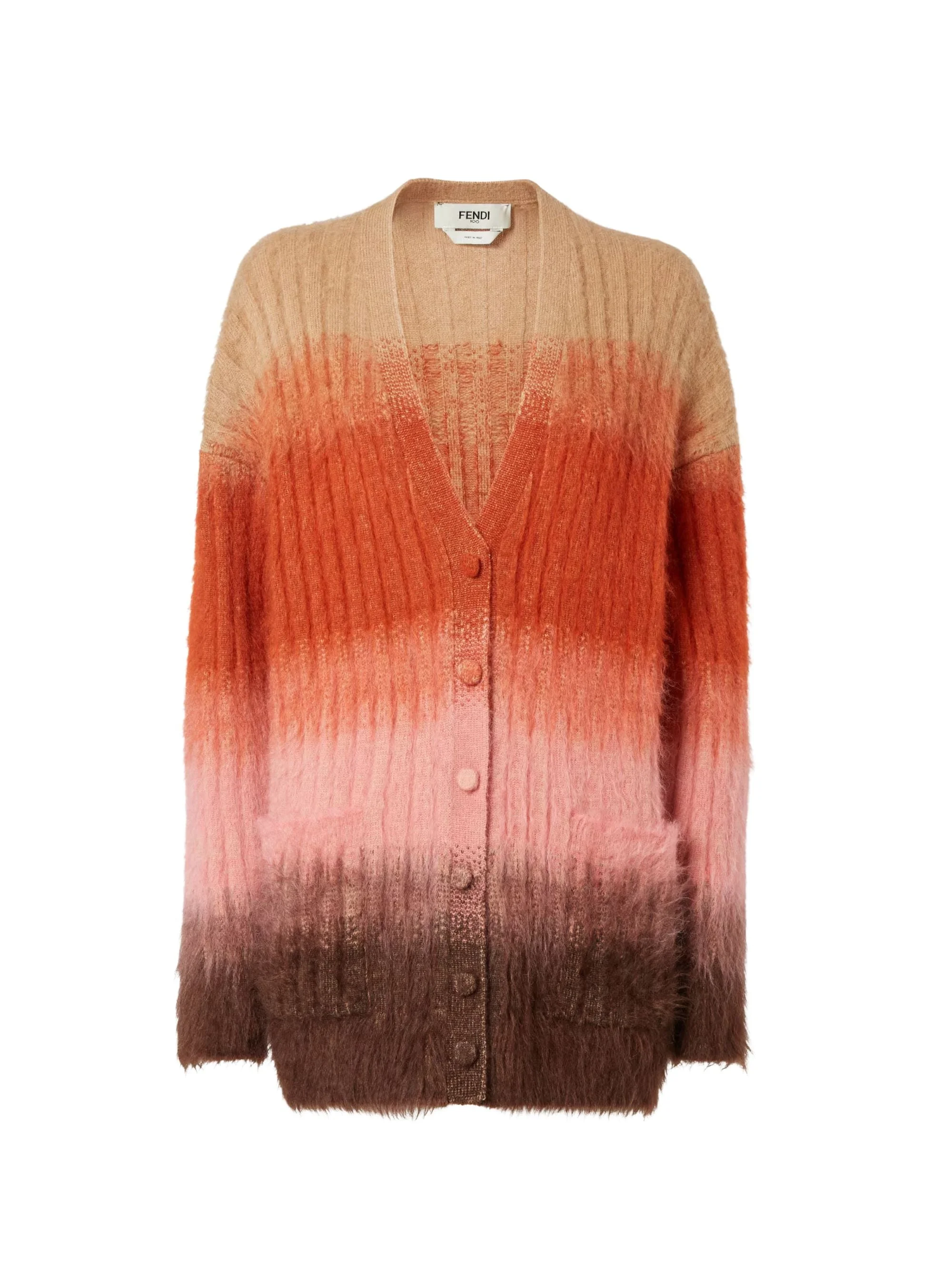 Fendi Women Wool And Mohair Cardigan - 1
