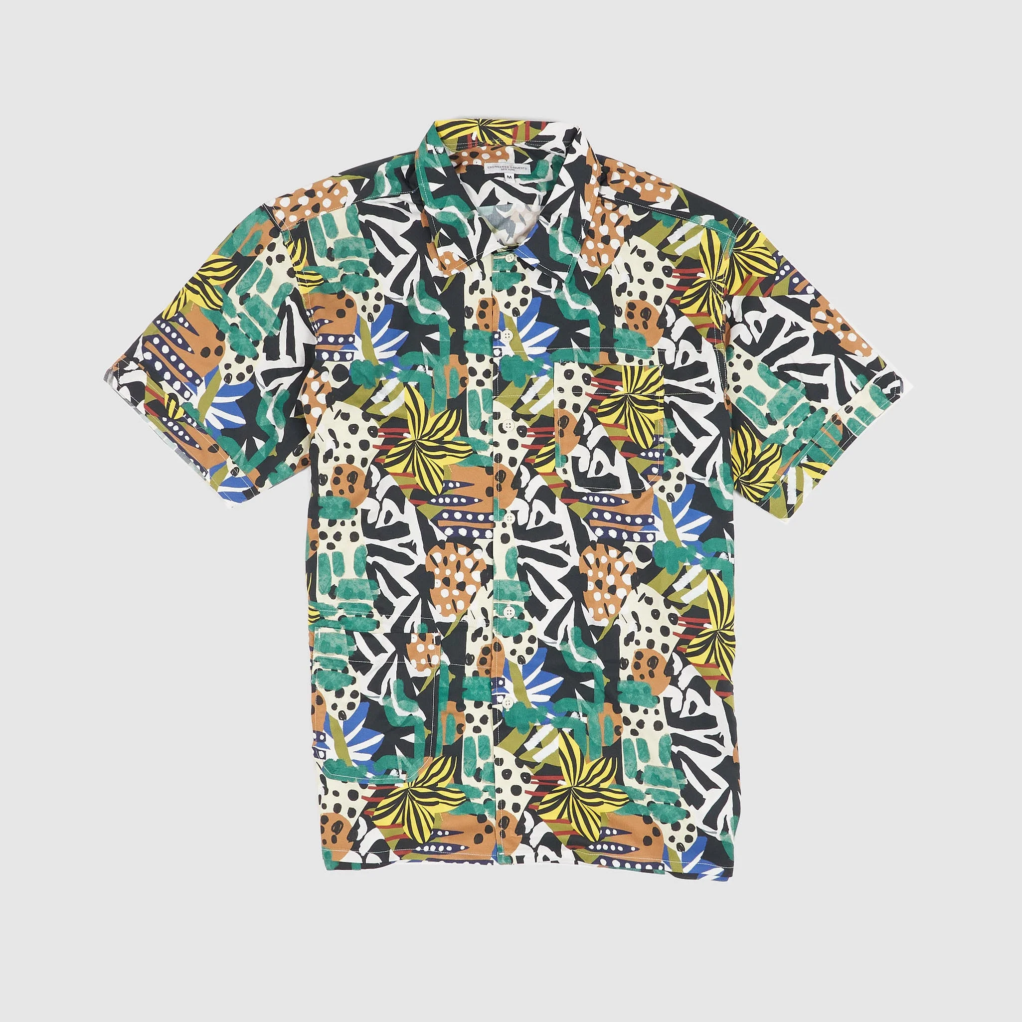 Engineered Garment Multi Color African Patchwork Print - 1