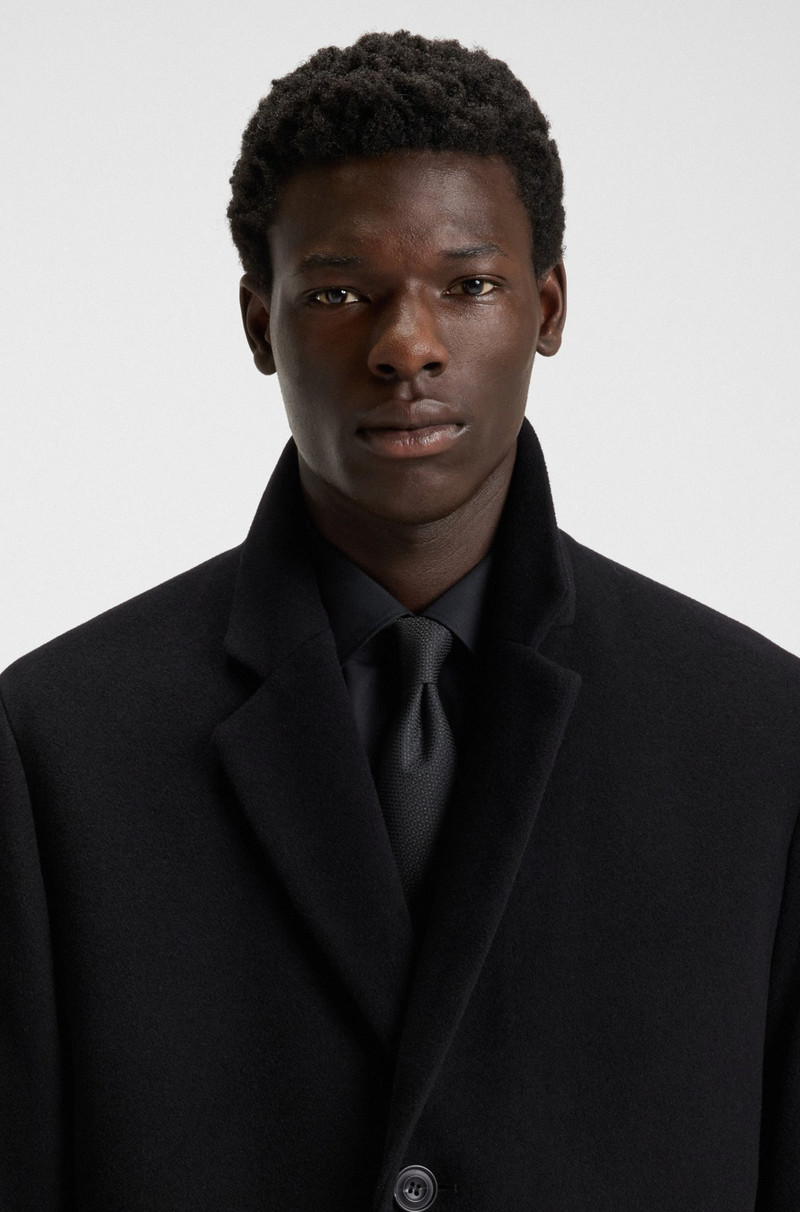 REGULAR-FIT COAT IN A WOOL BLEND 3