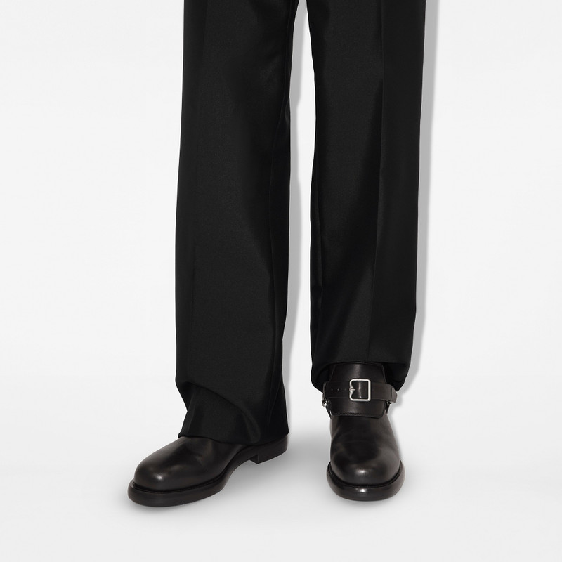 Leather Cobble Boots 7