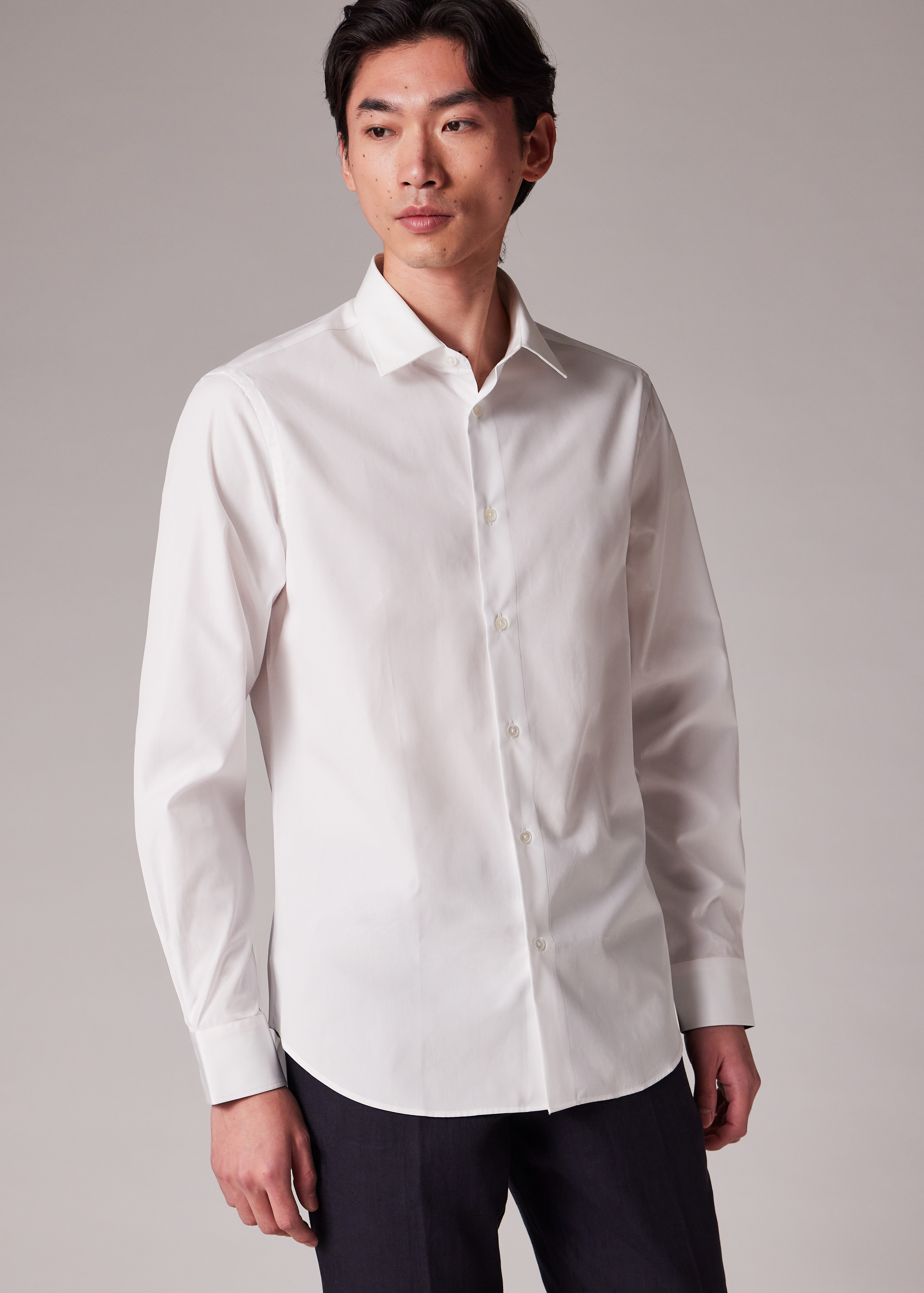 Slim-Fit Shirt With 'Artist Stripe' Cuff Lining - 5