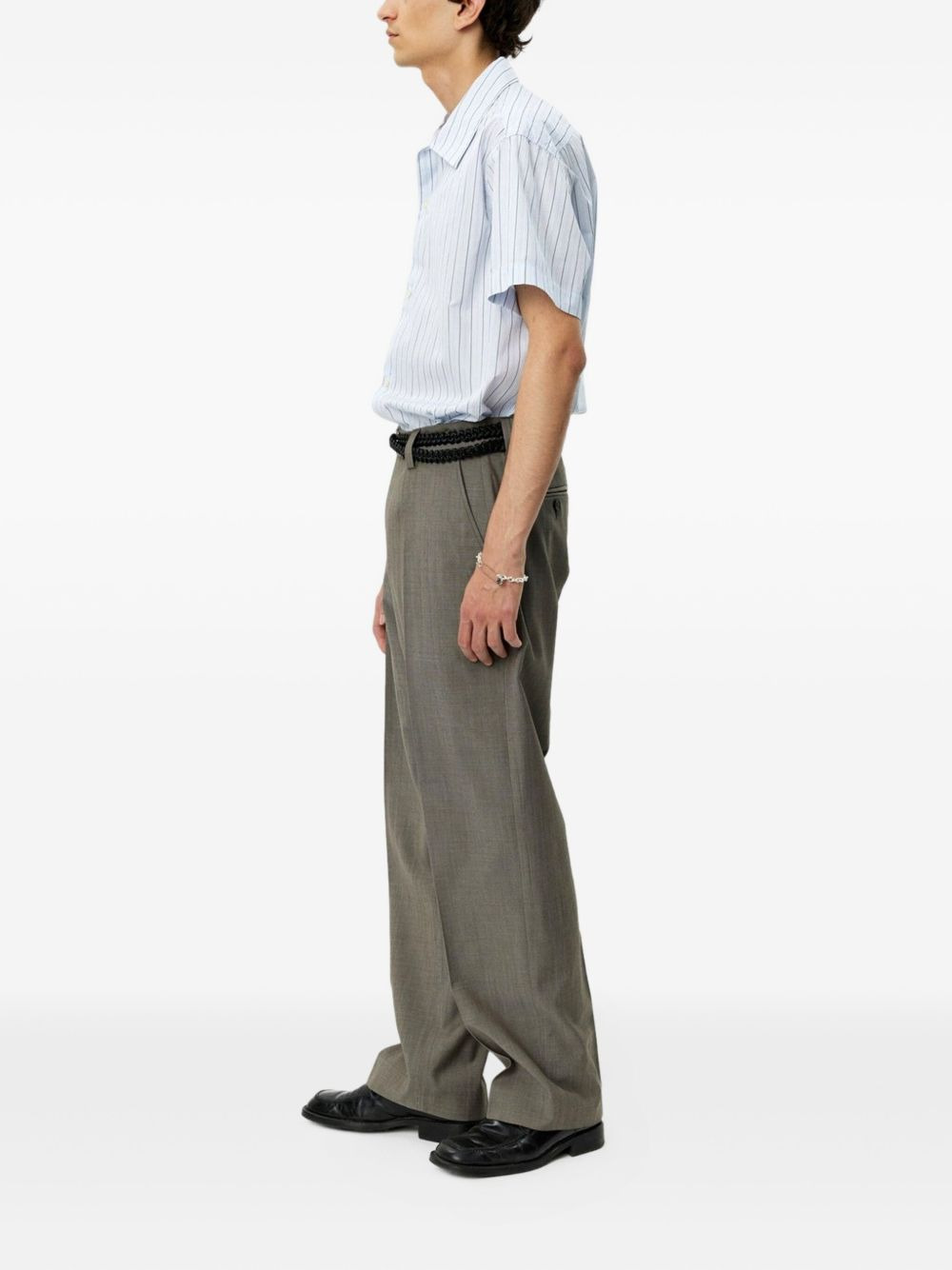 Study pleated trousers - 2