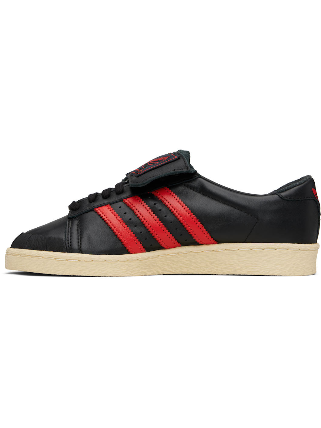 Black adidas Originals Edition Jabbar Low Sneakers - 3
