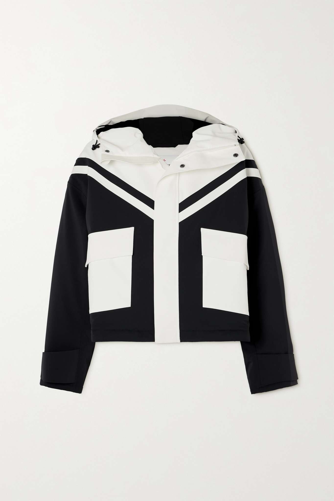 Calea two-tone hooded ski jacket - 1