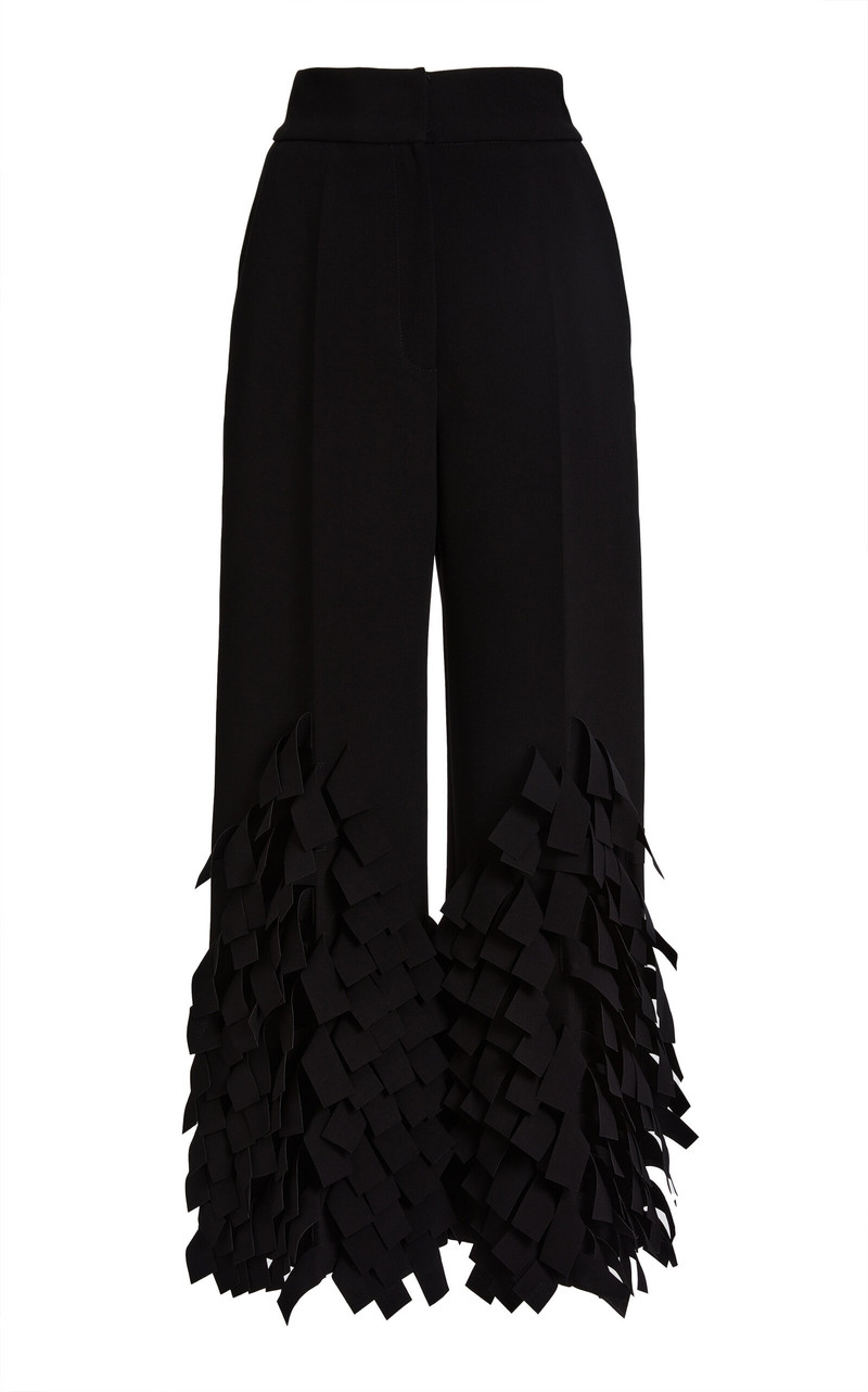 Culottes With Rectangle Detail black - 1