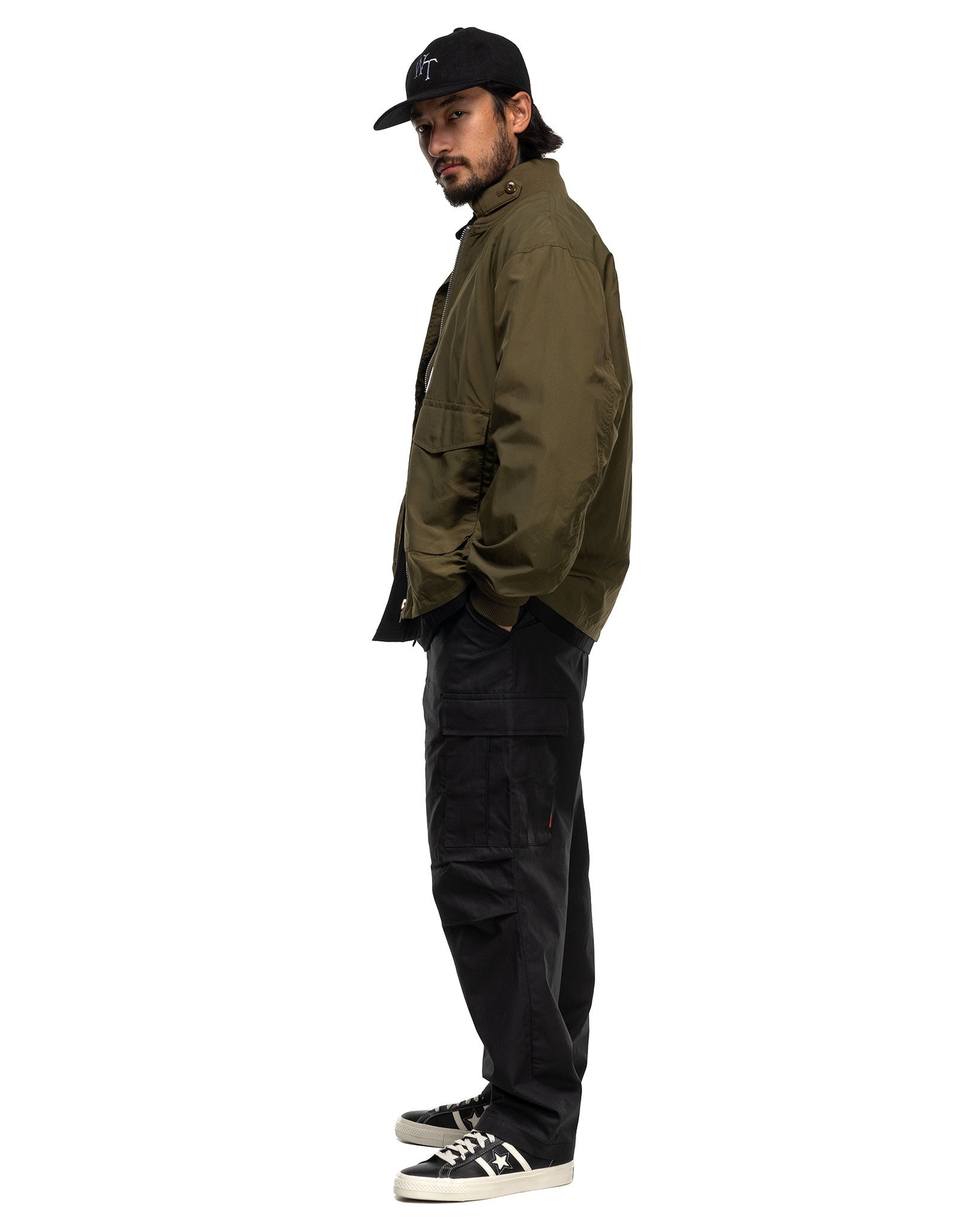 WTAPS MILT9601 / Trousers / Cotton. Ripstop Black | REVERSIBLE