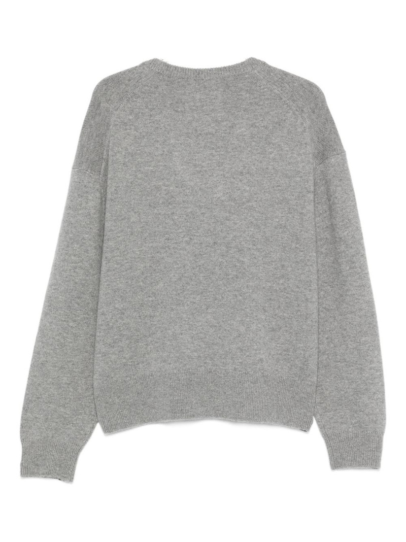 extreme cashmere Nº457 Jack sweater V-neck cashmere sweater outlook