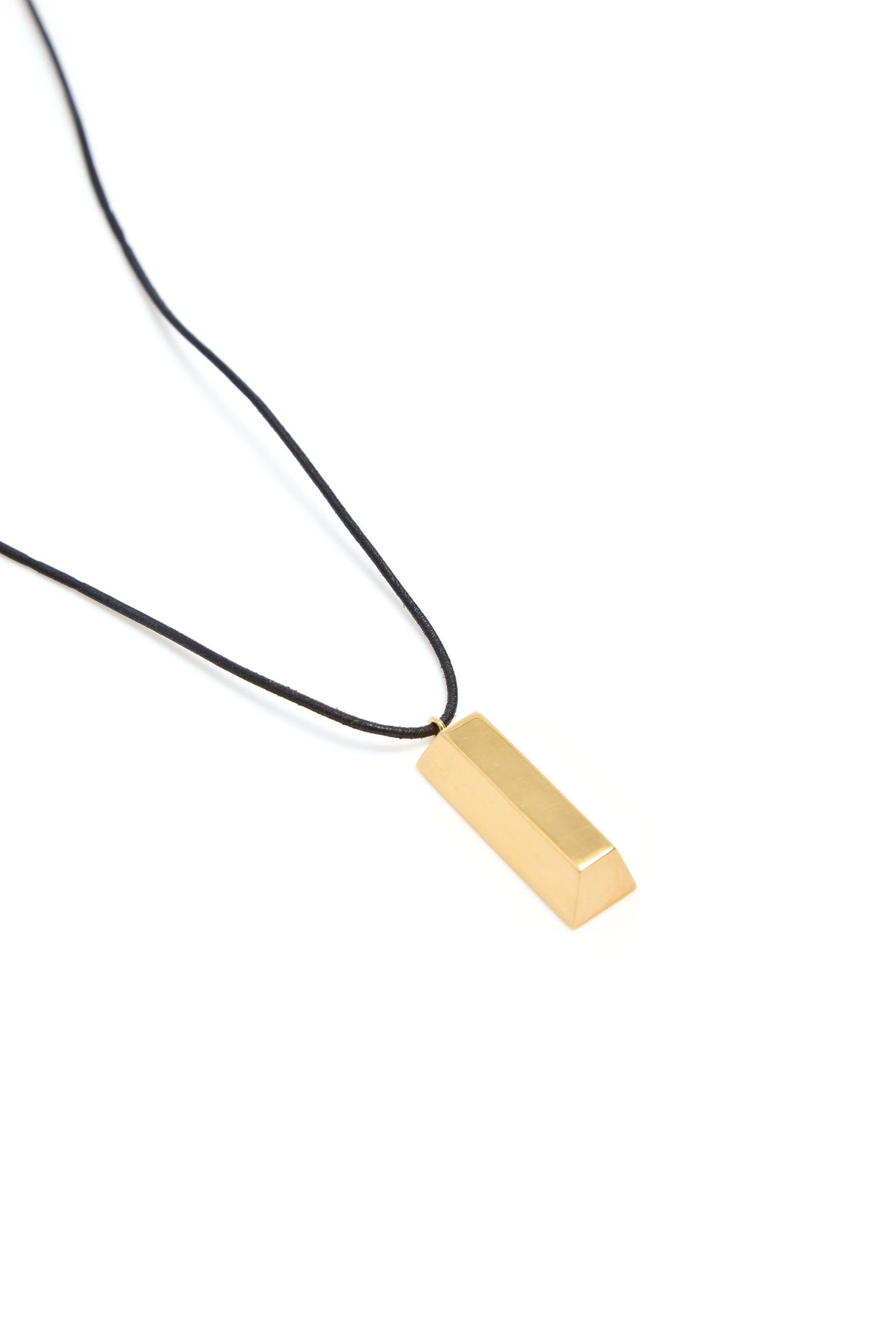 One Gold Bar Necklace in Yellow Gold 18K - 3