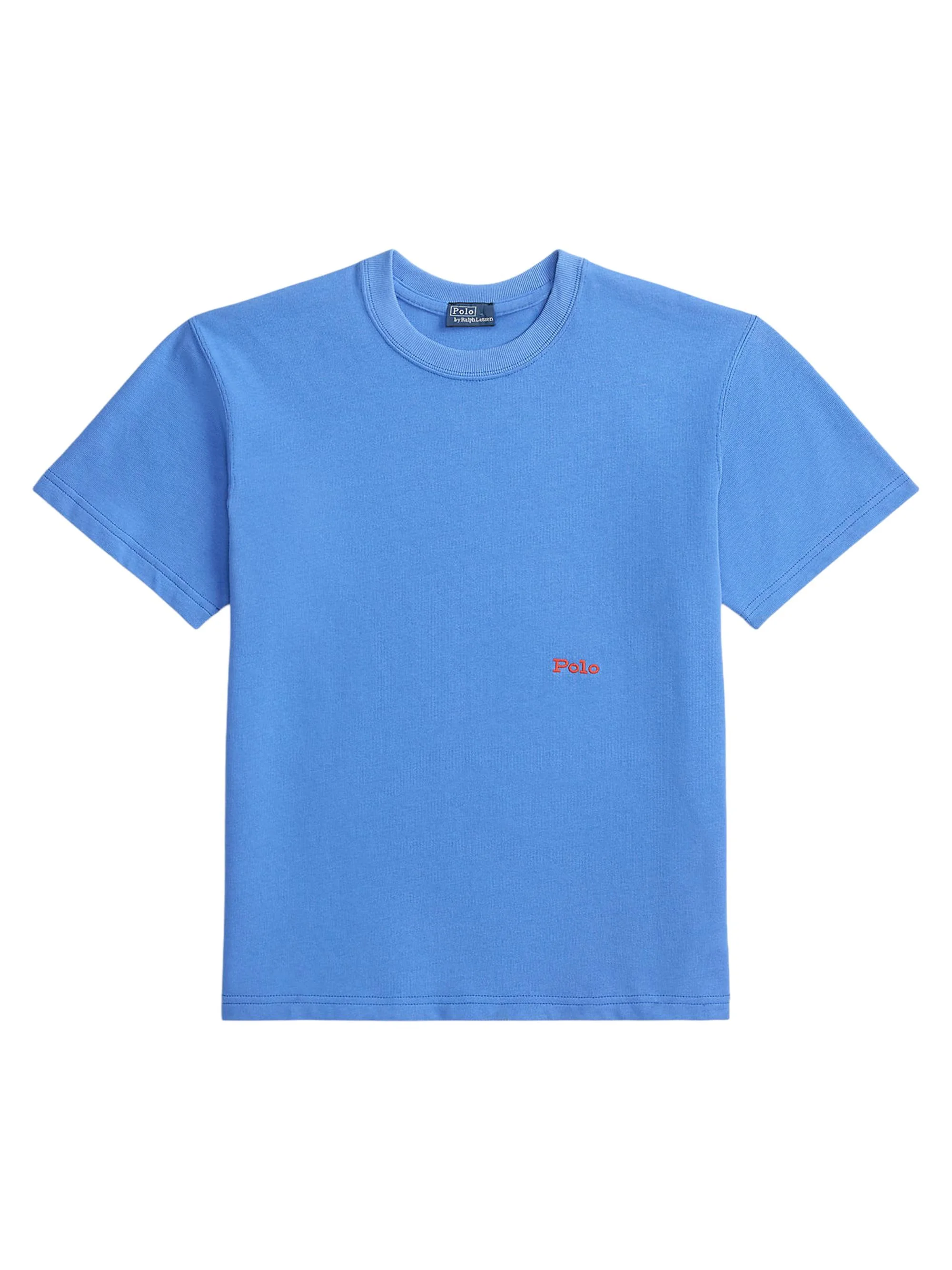 Women's Logo Back Crewneck T-Shirt - Colby Blue - 1