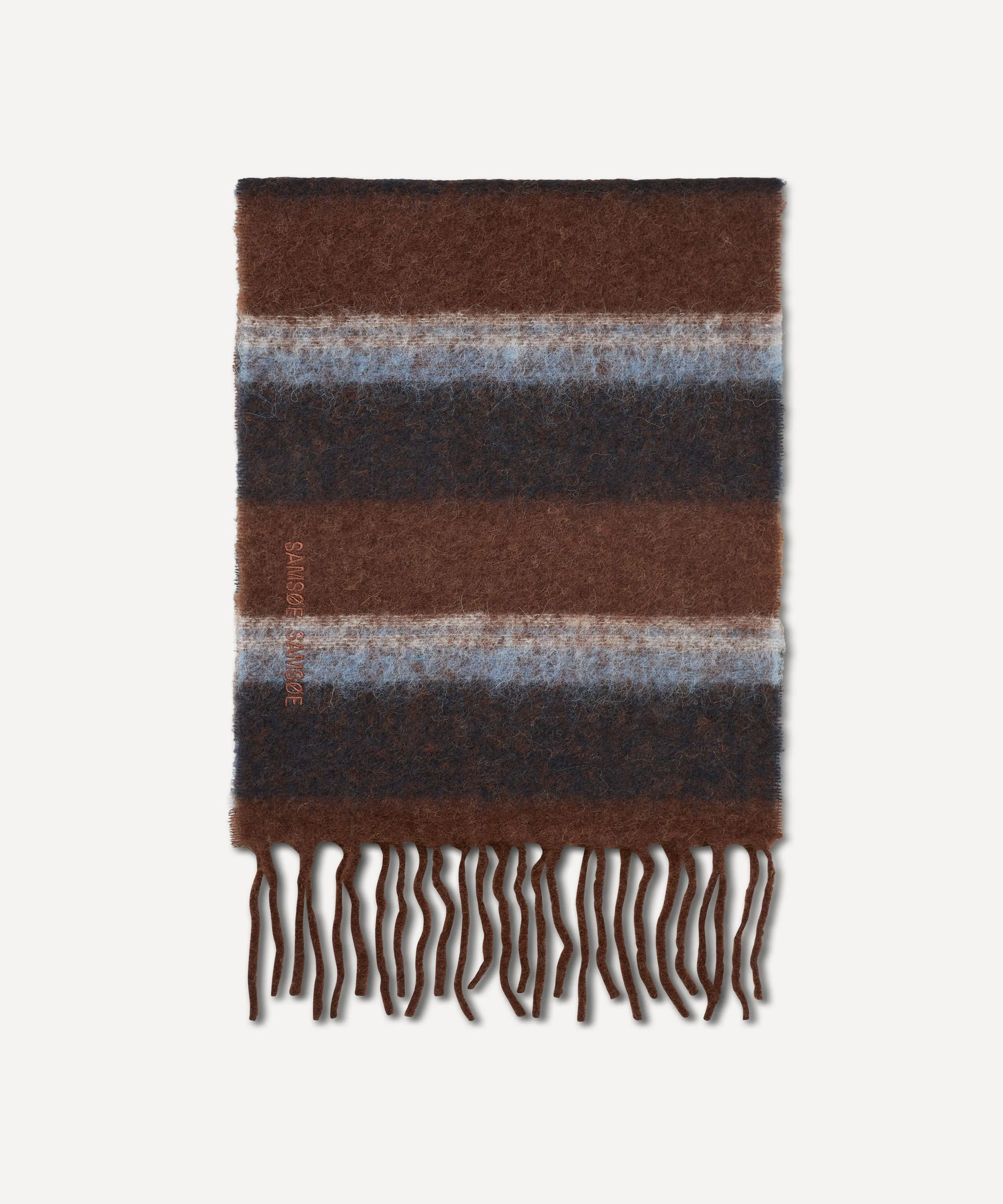 Alex Fringed Scarf - 1